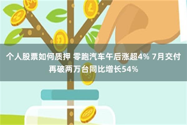 个人股票如何质押 零跑汽车午后涨超4% 7月交付再破两万台同比增长54%