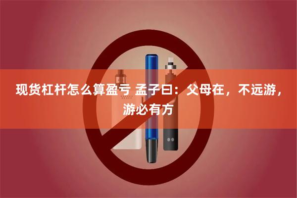 现货杠杆怎么算盈亏 孟子曰：父母在，不远游，游必有方