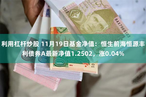 利用杠杆炒股 11月19日基金净值：恒生前海恒源丰利债券A最新净值1.2502，涨0.04%