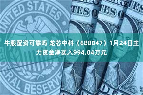 牛股配资可靠吗 龙芯中科（688047）1月24日主力资金净买入994.04万元